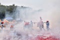 GAOZHOU, CHINA Ã¢â¬â CIRCA MARCH 2019: Nian Li a unique traditional festival holds in the west of Guangdong Province, China.